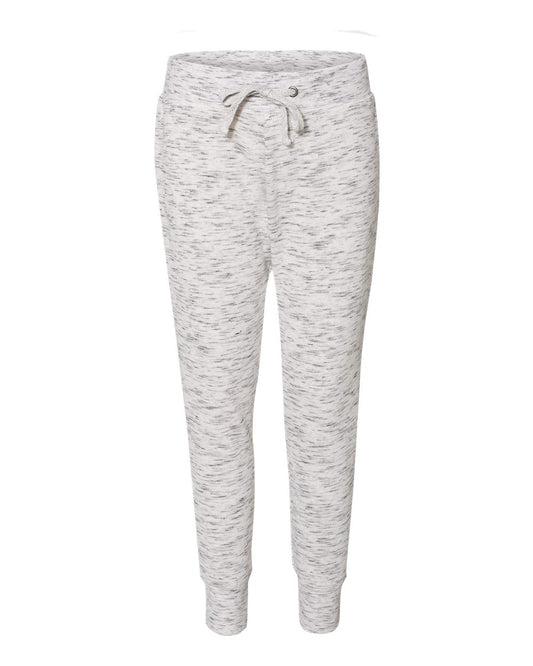 J. America - Women’s Mélange Fleece Joggers - 8675