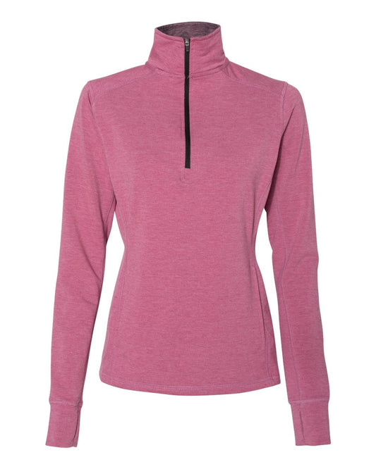 J. America - Women’s Omega Stretch Quarter-Zip Pullover - 8433