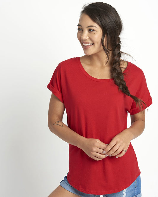 Next Level - Women's Roll Sleeve Dolman - 6360