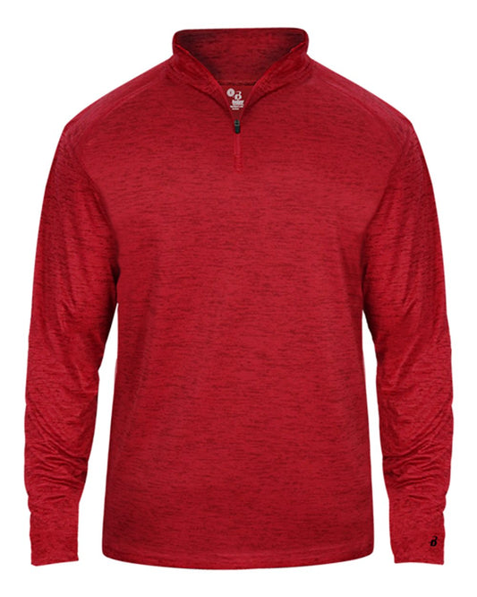 Badger - Youth Tonal Blend Quarter-Zip Pullover - 2174