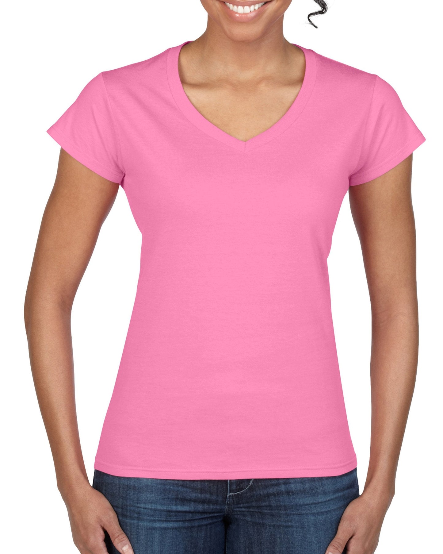 Lady V Neck T-Shirt