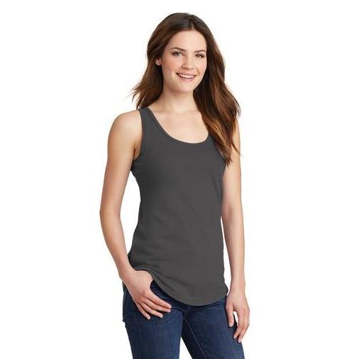 Port & Company LPC54TT Ladies 5.4-Oz 100% Cotton Tank Top