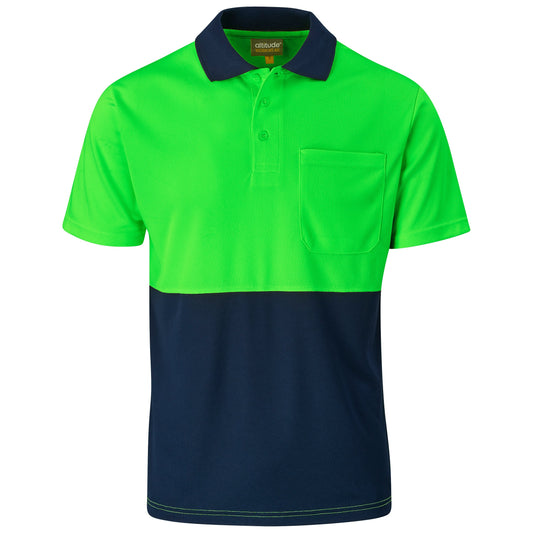 Inspector Two-Tone Hi-Viz Golf Shirt