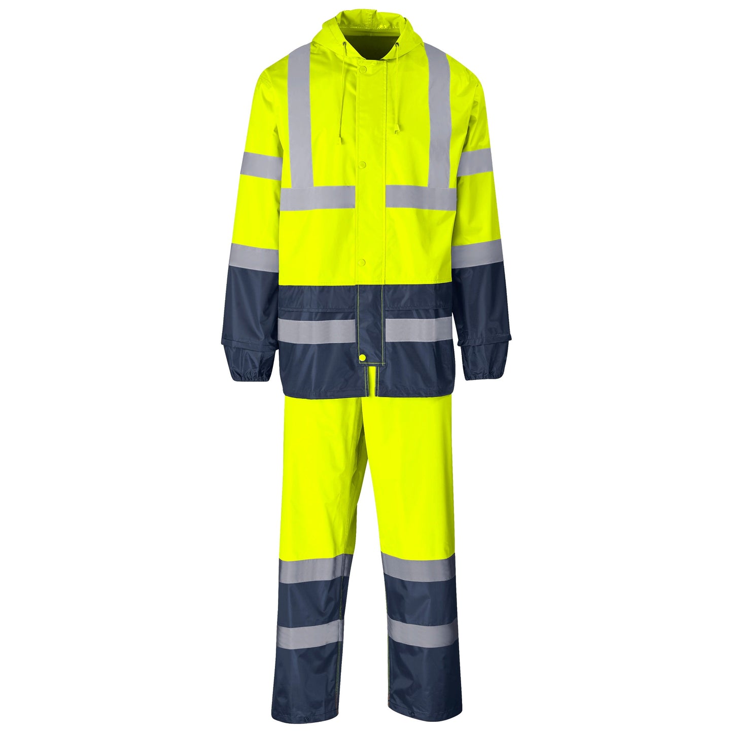 Torrent Two-Tone Hi-Viz Ref Polyester/PVC Rainsuit