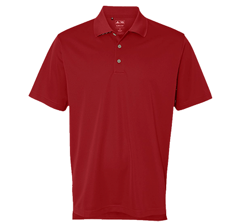 Customizable Adidas ClimaLite Performance Golf Polo