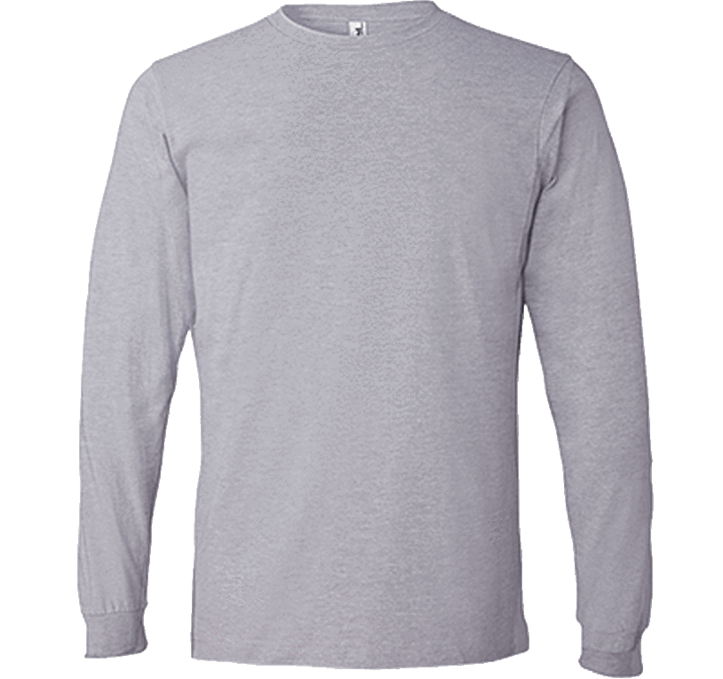 Customizable Anvil Men's Lightweight Long Sleeve T-Shirt