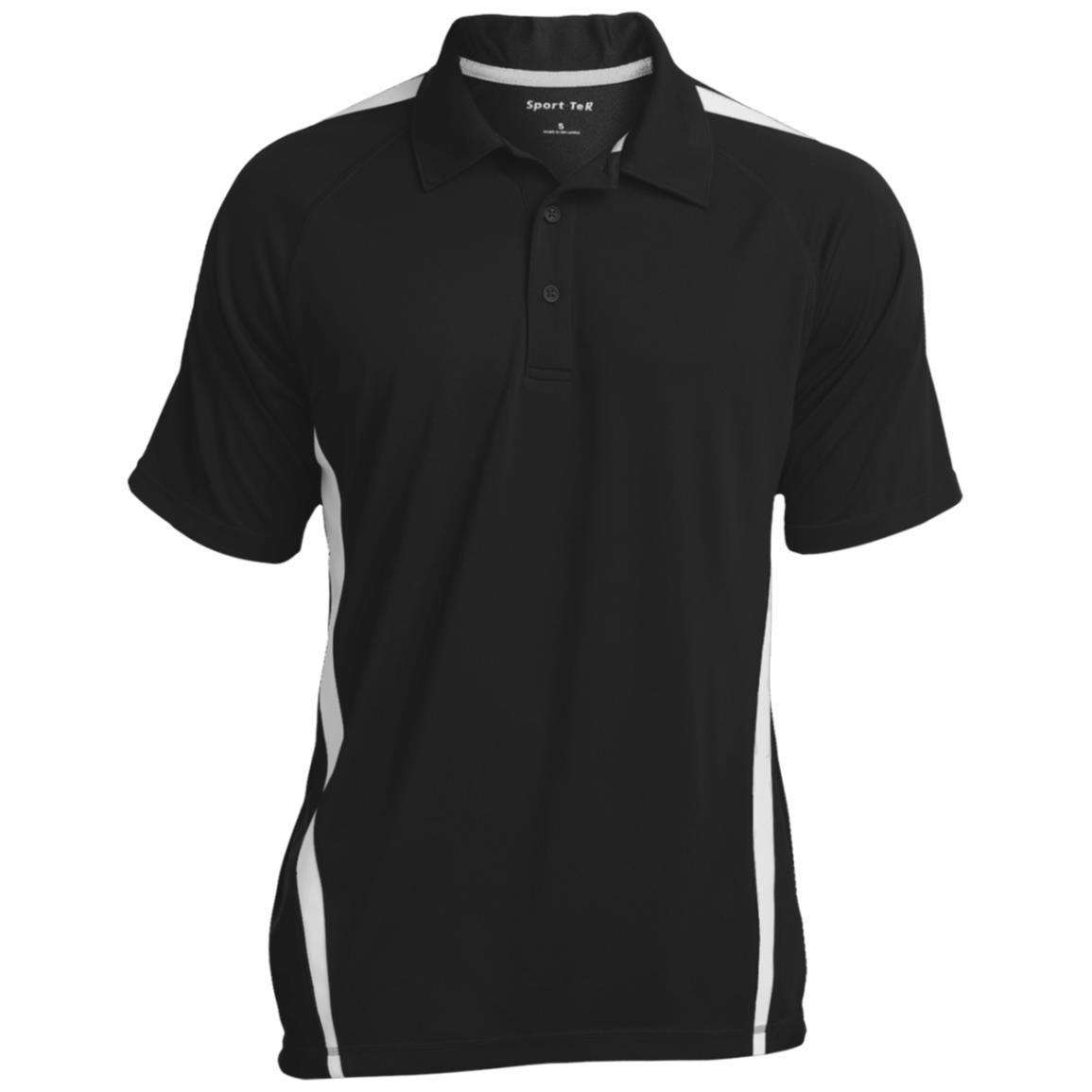 Sport-Tek Men's Colorblock 3-Button Polo