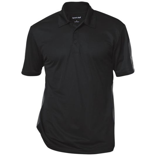 Sport-Tek Performance Textured Three-Button Polo