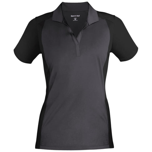 Sport-Tek Ladies' Colorblock Sport-Wick Polo