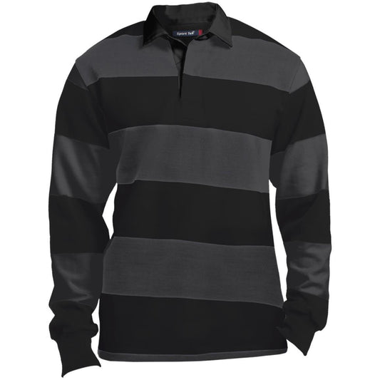 Sport-Tek LS Rugby Polo