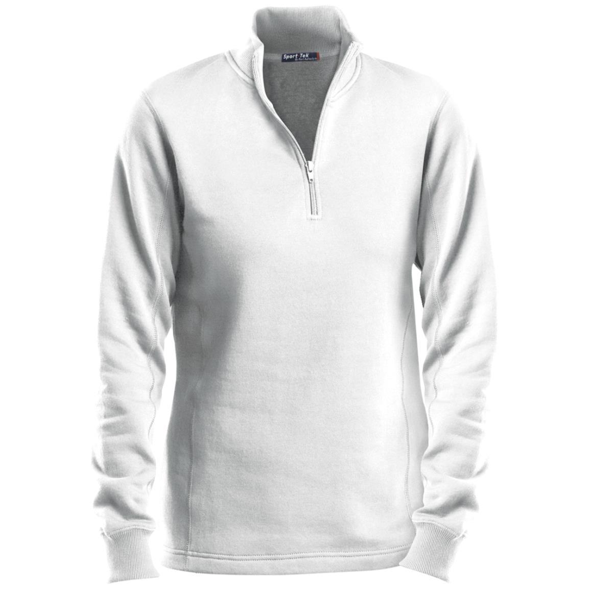 Sport-Tek Ladies' 1/4 Zip Sweatshirt