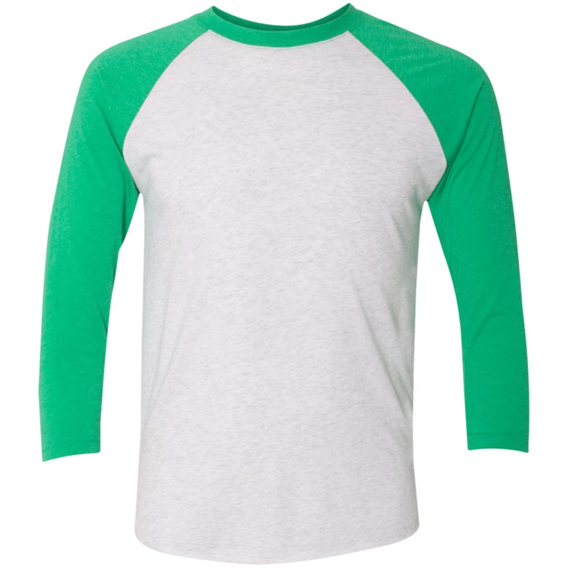 Next Level Tri-Blend 3/4 Sleeve Baseball Raglan T-Shirt