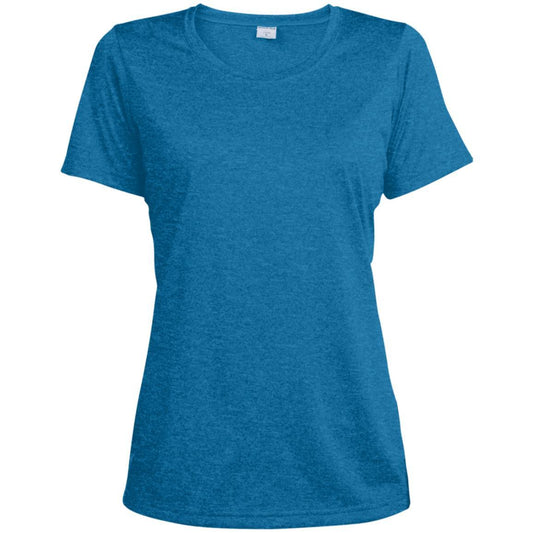 Sport-Tek Ladies' Heather Dri-Fit Moisture-Wicking T-Shirt