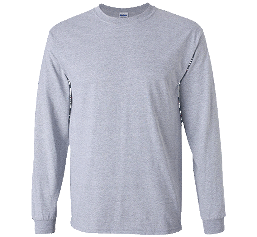 Customizable Gildan Men's Long Sleeve T-Shirt