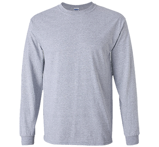 Customizable Gildan Men's Long Sleeve T-Shirt