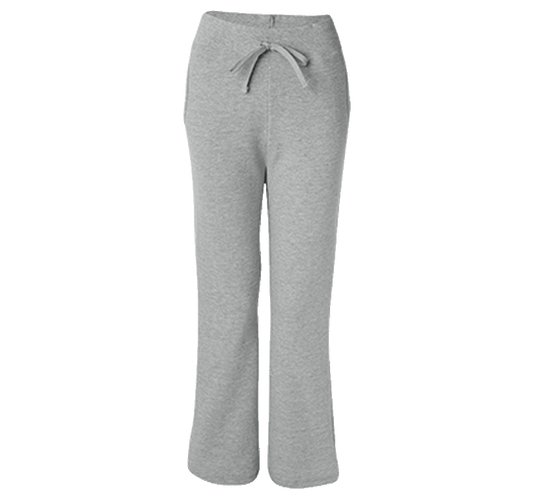 Customizable Gildan Womans Open Bottom Sweatpants with Pocketes