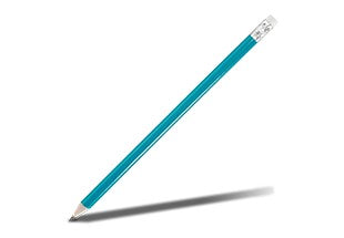 Basix Pencil (Sharpened) - Turquoise